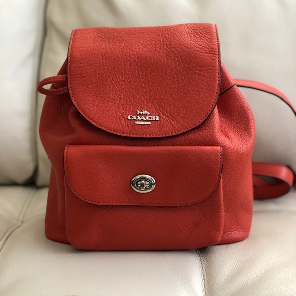 coach mini billie backpack